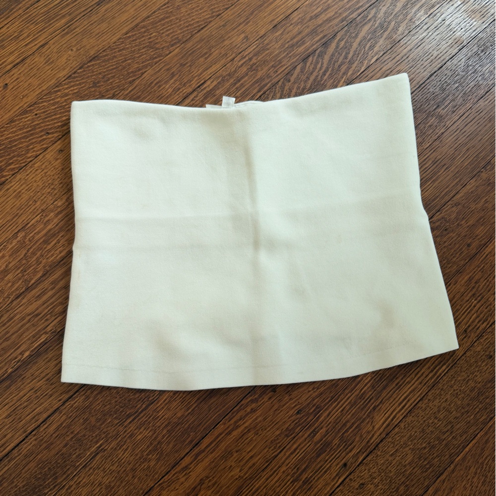 A.L.C. Ivory structured Tube Top